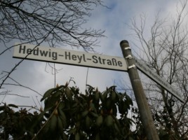 Widerstandskämpferin statt Hitlerverehrerin? Die Umbenennung der Hedwig-Heyl-Straße wird mehrheitsfähig. FOTO: M. Nolte