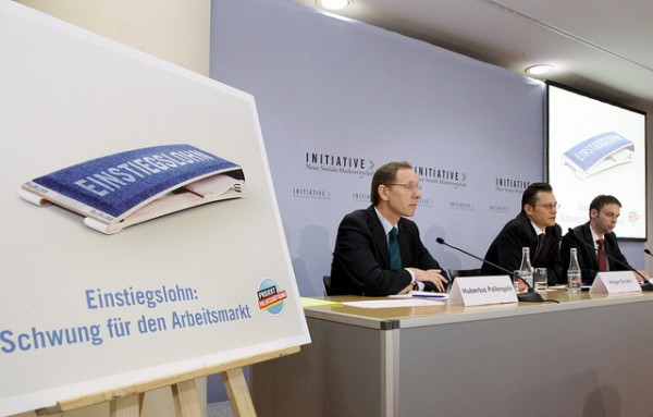 Niedriglohn heißt bei der INSM "Einstiegslohn". BILD: flickr/INSM